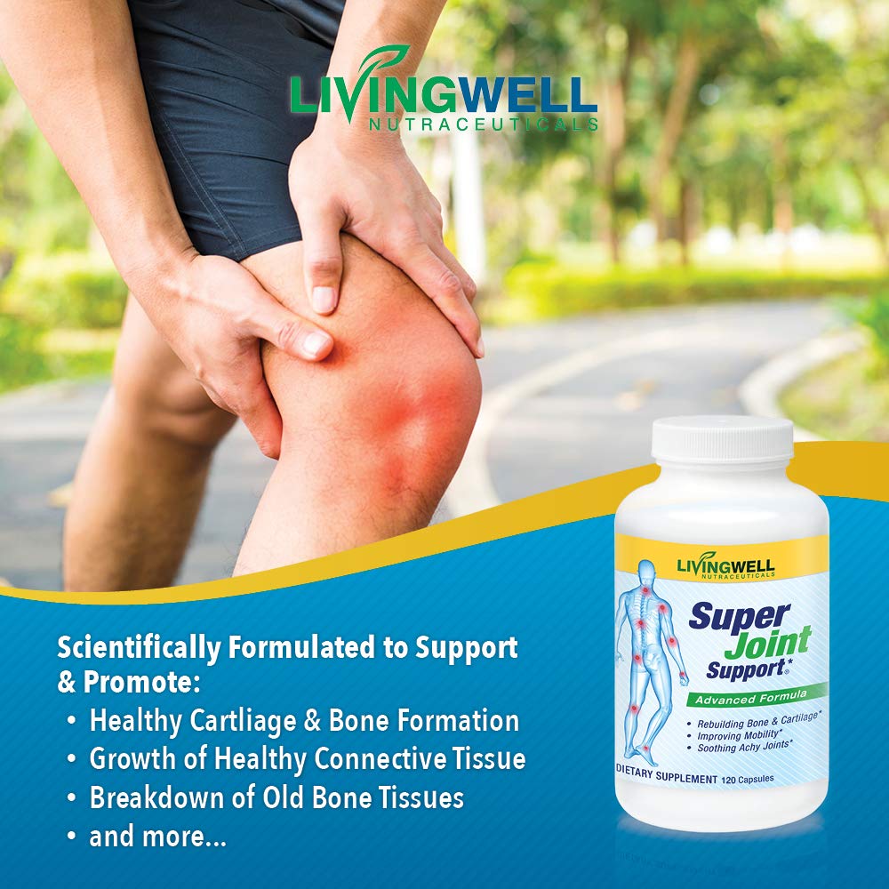 SUPER JOINT SUPPORT Glucosamine, Collagen, MSM & Chondroitin Joint Support - AB Mystery