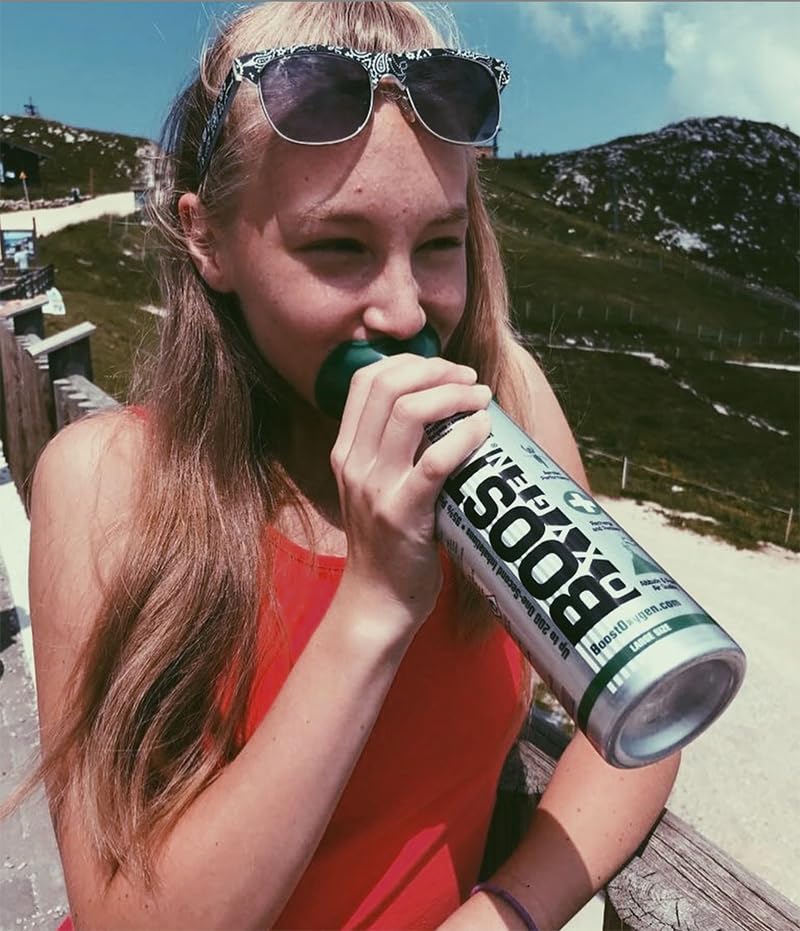 Boost Oxygen Supplemental Oxygen to Go | All-Natural Respiratory Support for Health, Wellness - AB Mystery
