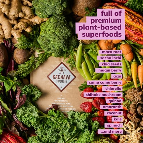 Ka’Chava All-In-One Nutrition Shake Blend, Coconut Acai, 85+ Superfoods, Nutrients - AB Mystery