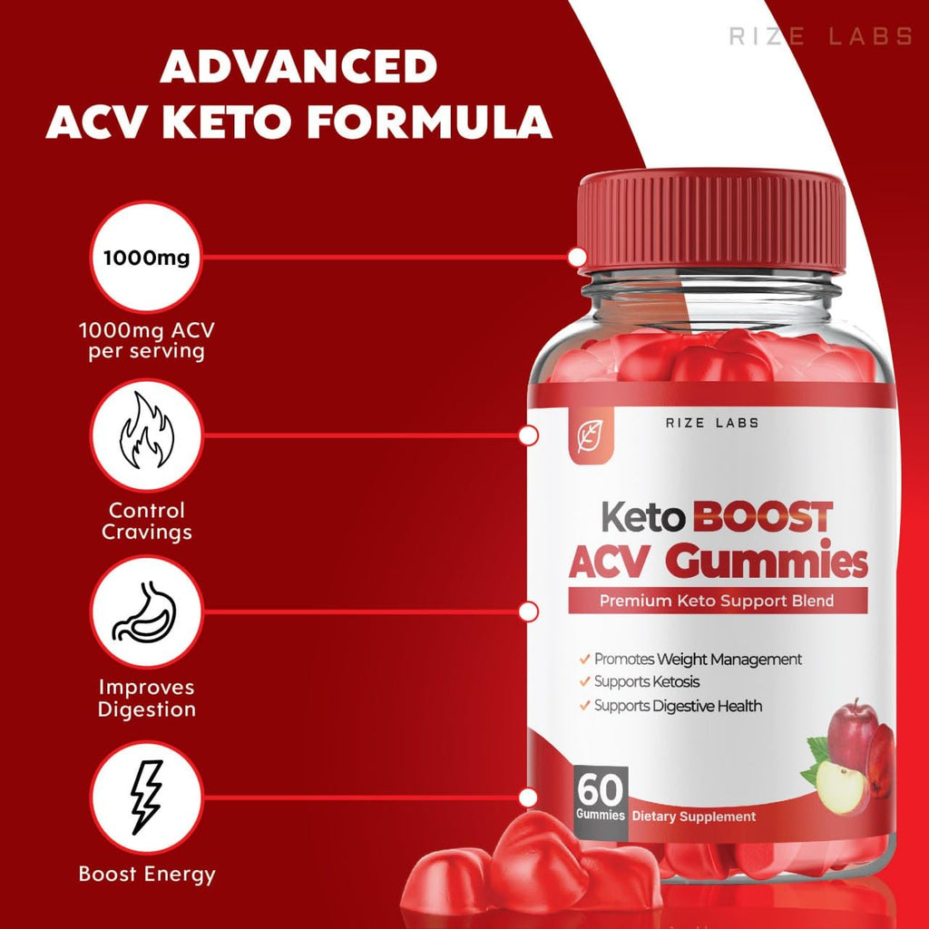 (2 Pack) Keto Boost ACV Gummies - Keto Boost ACV Gummies for Advanced Weight Loss