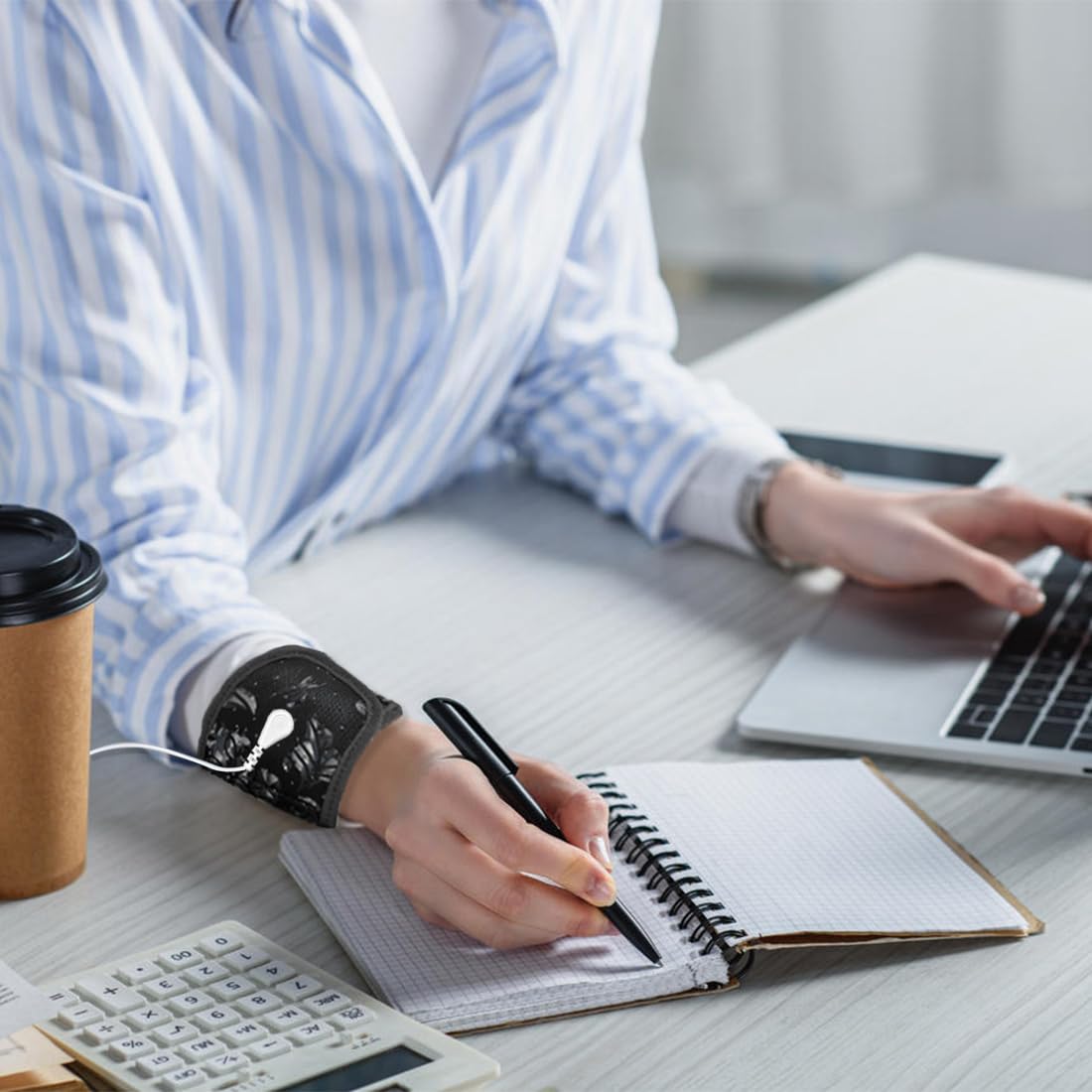 Grounding Wristband Wrist Straps for Therapy Floral Grounding Magnetic Wristband - AB Mystery