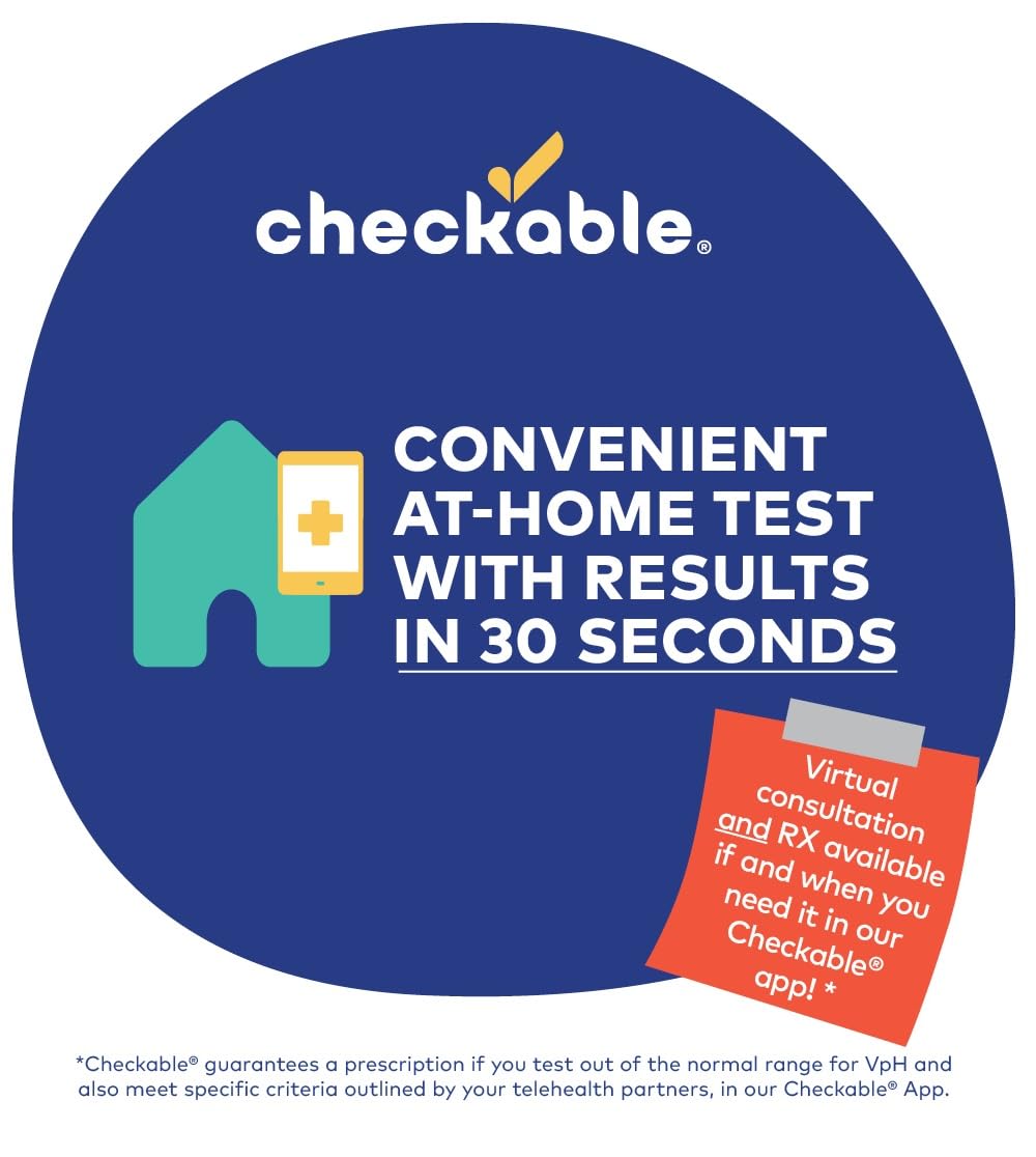 Checkable® Vaginal pH Screening Strips, Quick Results, Vaginal pH Balance Screening Strip - AB Mystery