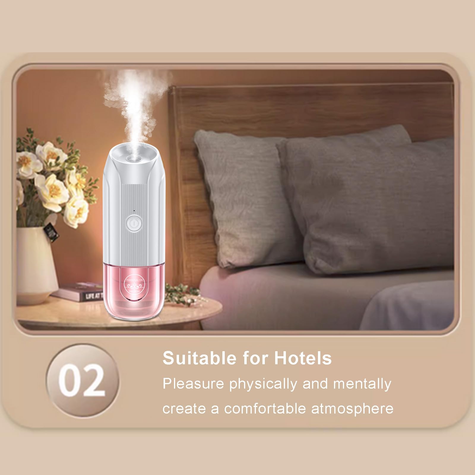 80ml Jasmine Diffuser Liquid Refill, Long Lasting 2.7 oz Oil Refill for Diffuser - AB Mystery