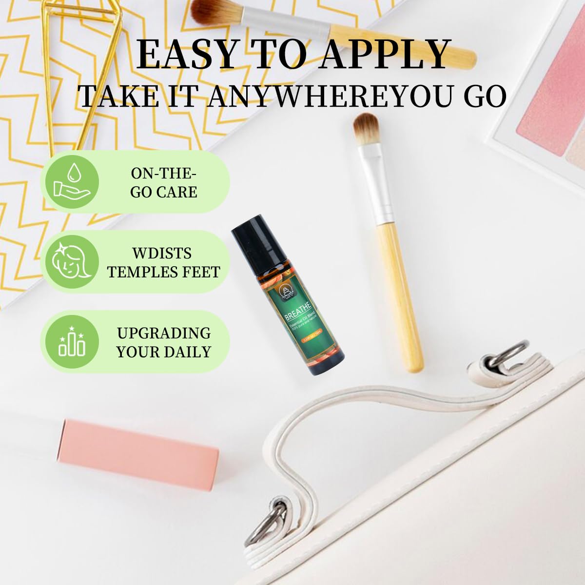 Breathe Easy Essential Oil Blend - Relief for Allergy, Sinus, Cough, and Congestion - Therapeutic - AB Mystery