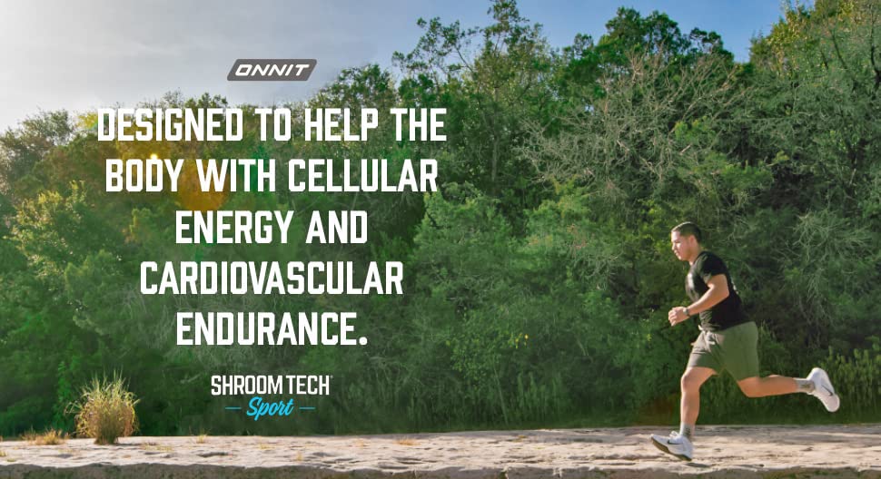 Onnit Shroom TECH Sport (84ct) | All Natural Pre-Workout Supplement with Ashwagandha - AB Mystery