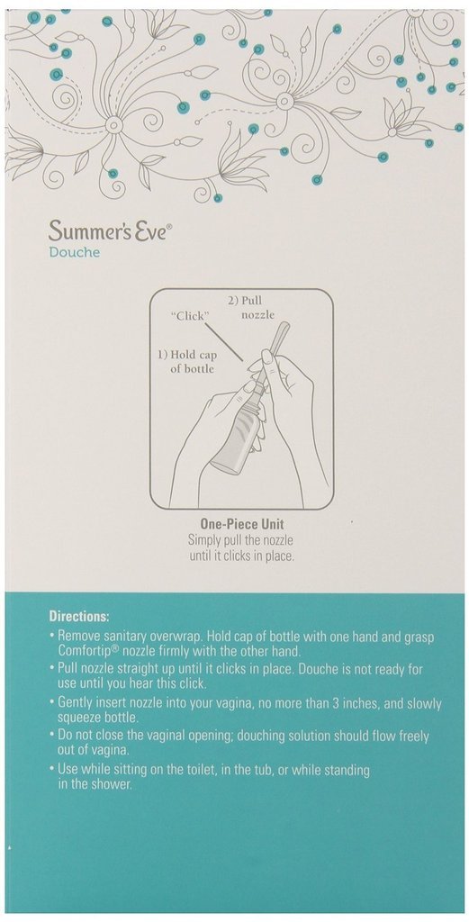 (Pack of 4 Bottles) Summer's Eve Fresh Scent Douche Vinegar & Water, Feminine Wash, 4.5oz Bottles - AB Mystery