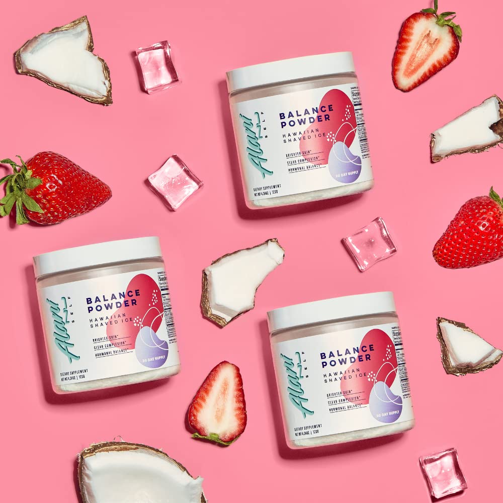 Alani Nu Balance Powder Hawaiian Shaved ICE | Supplement for Women | Hormonal Supp - AB Mystery