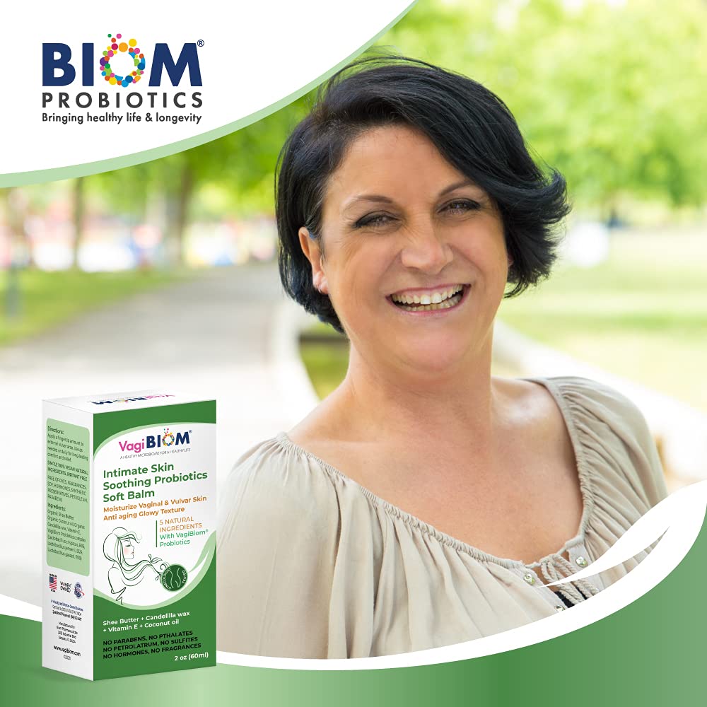 Intimate Skin Soothing Probiotics Soft Balm SheaButter with VagiBiom Lactobacillus crispatus - AB Mystery