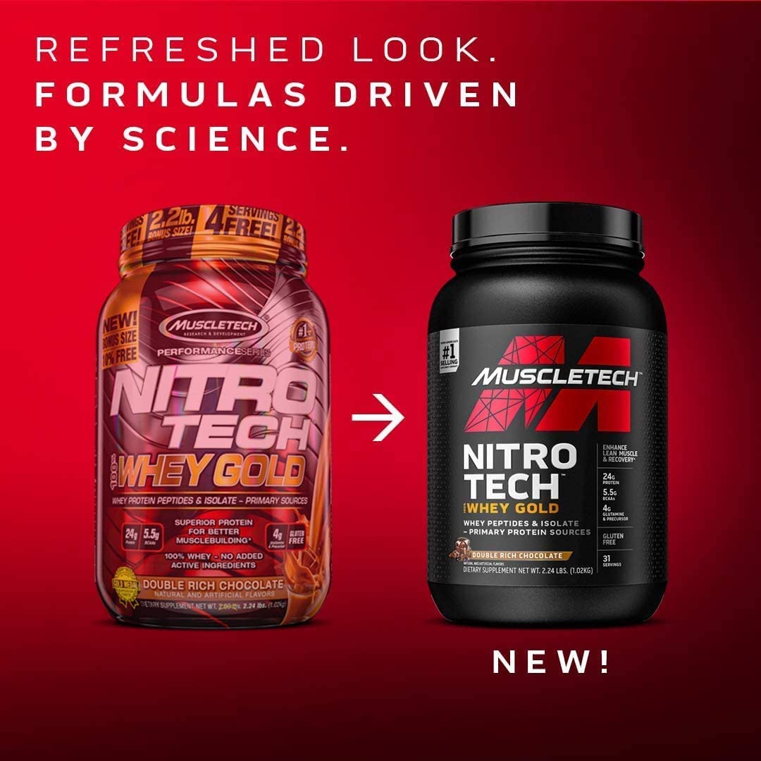 Whey Protein Powder MuscleTech Nitro-Tech Whey Gold Protein Powder Whey Protein - AB Mystery
