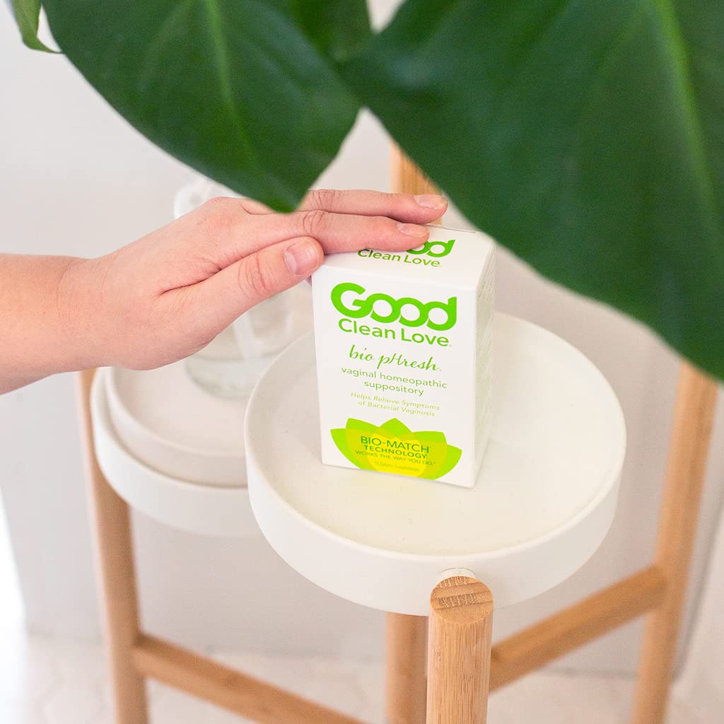 Good Clean Love BiopHresh Vaginal Homeopathic Suppository, Bacterial Vaginosis Treatment for Women - AB Mystery