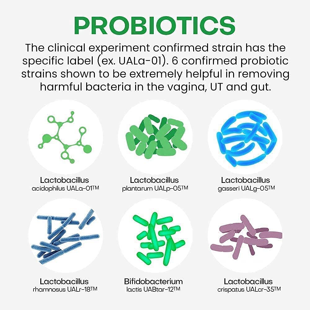 NutriCelebrity NutriFlora-Pro Probiotics for Women, Vaginal, Urinary Health, Immune System Digestive - AB Mystery