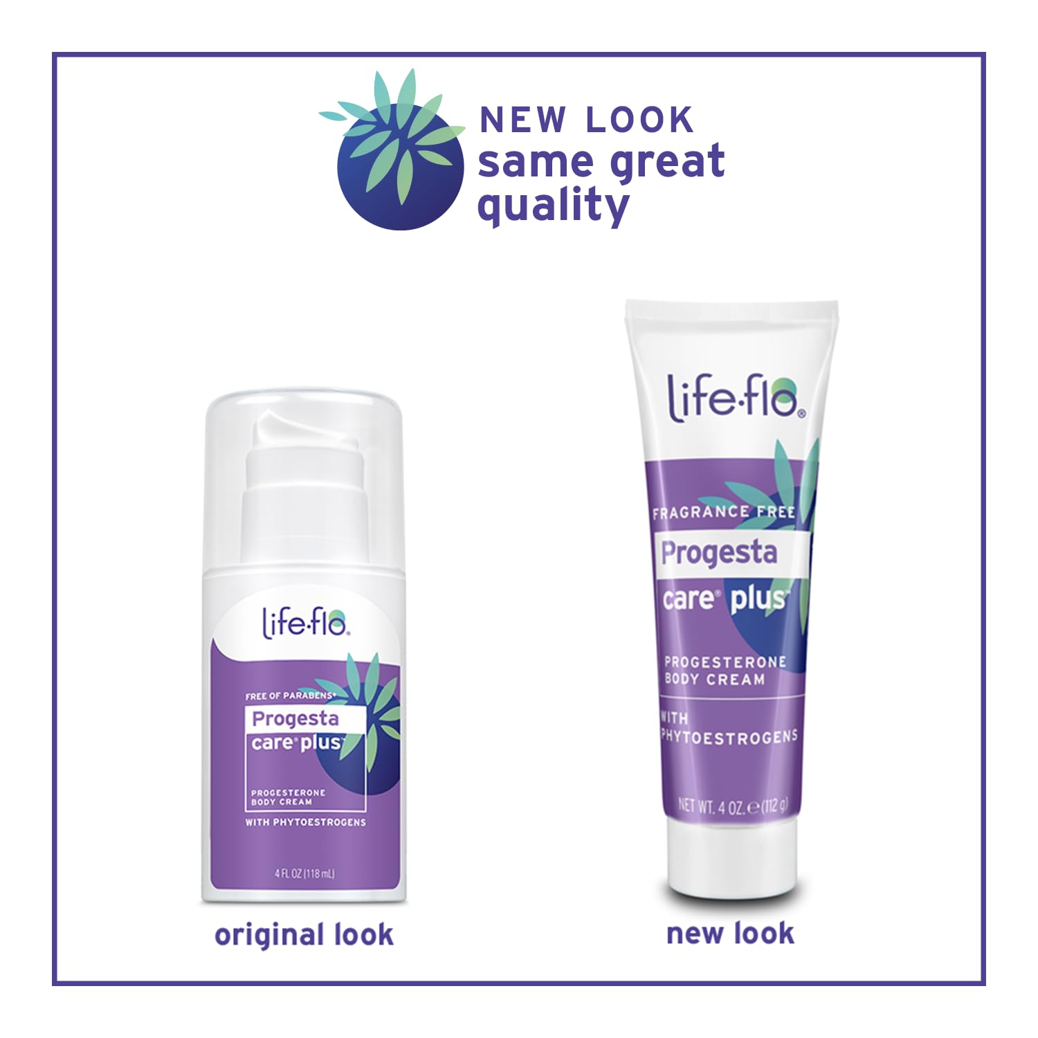 Life-Flo Progesta-Care Plus, Progesterone Cream for Women with 20mg USP Progesterone & Phytoestrogens - AB Mystery