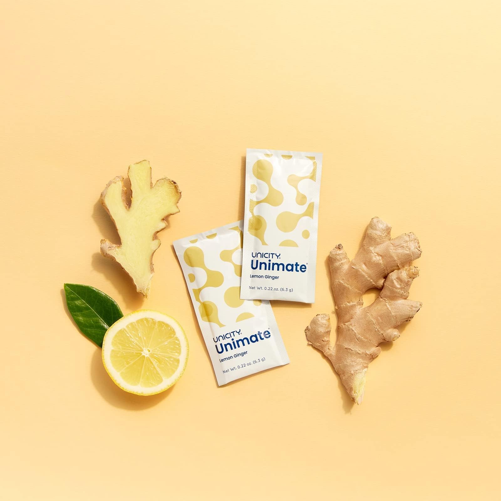Unicity UNIMATE (Lemon Ginger, 30 Pouches) - AB Mystery