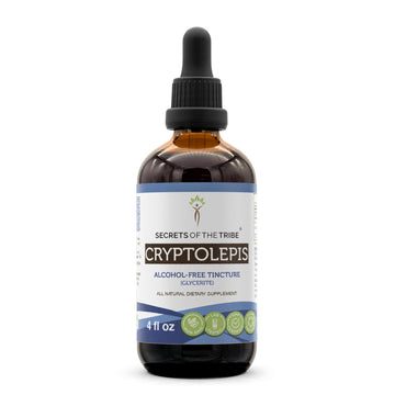 Secrets of the Tribe Cryptolepis Tincture Alcohol-Free Extract, High-Potency Herbal Drops