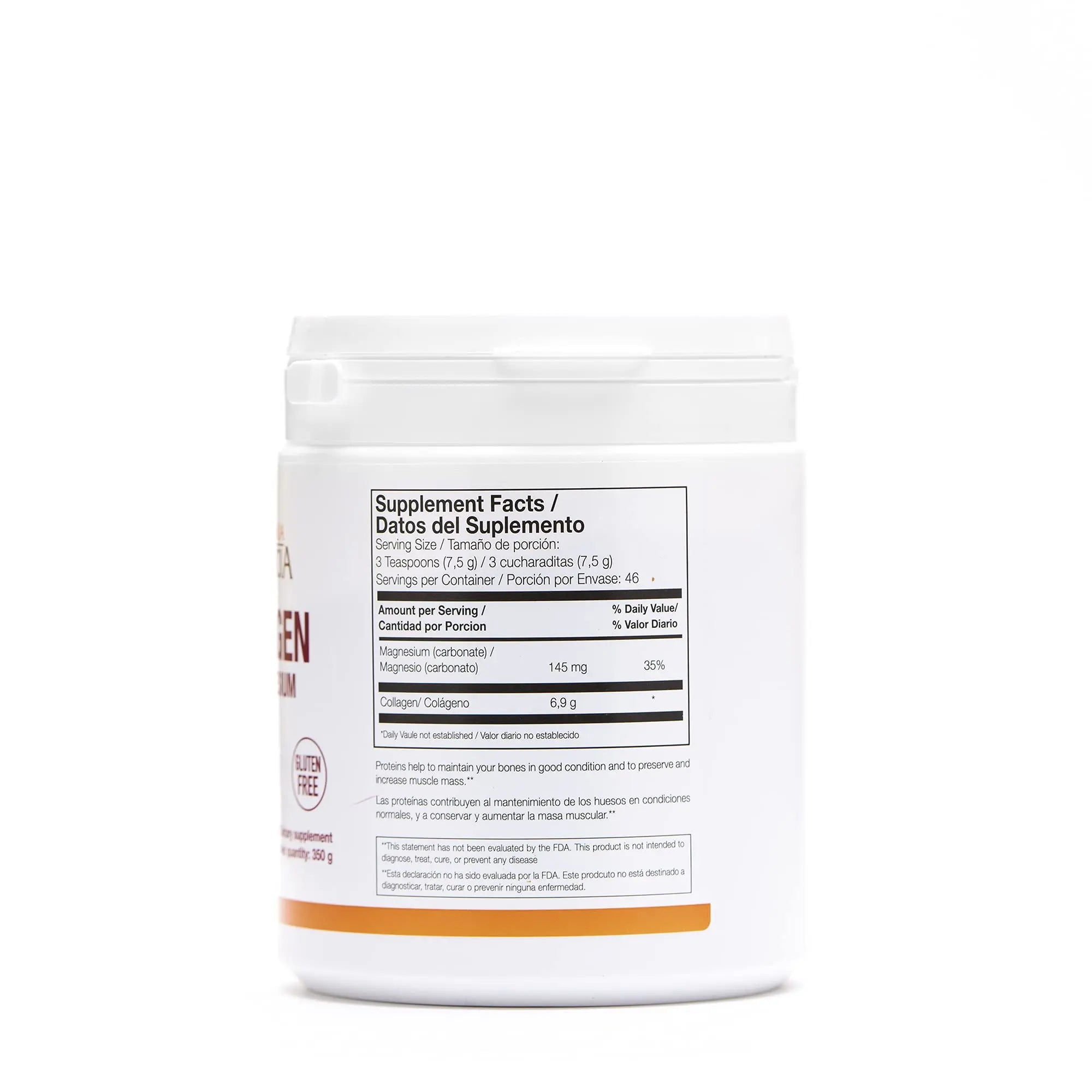 Ana Maria Lajusticia – Collagen with magnesium and vit c – 350 grams (strawberry flavour) - AB Mystery