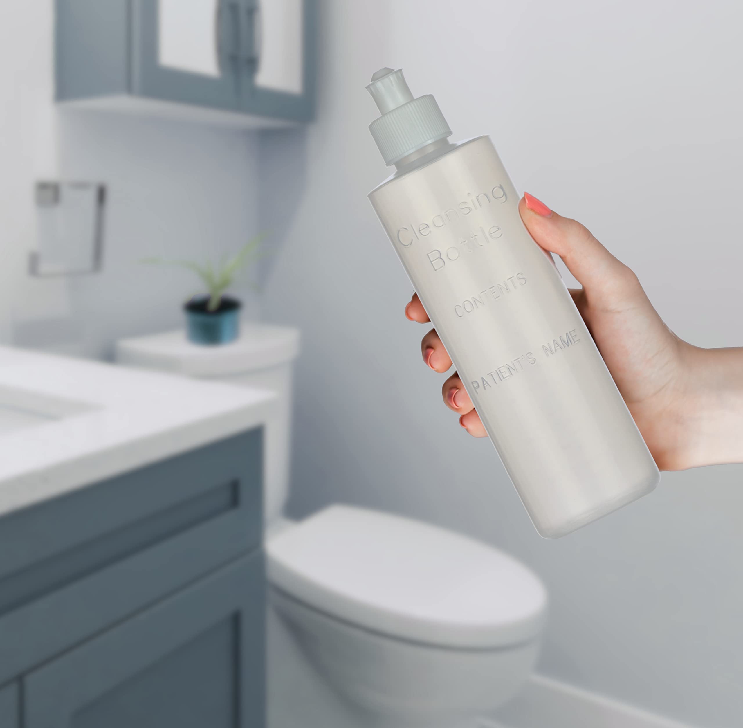 Perineal Squirt Bottle [4 Pack] Refillable Postpartum Lavette Cleansing Irrigation Peri Wash Bottle - AB Mystery