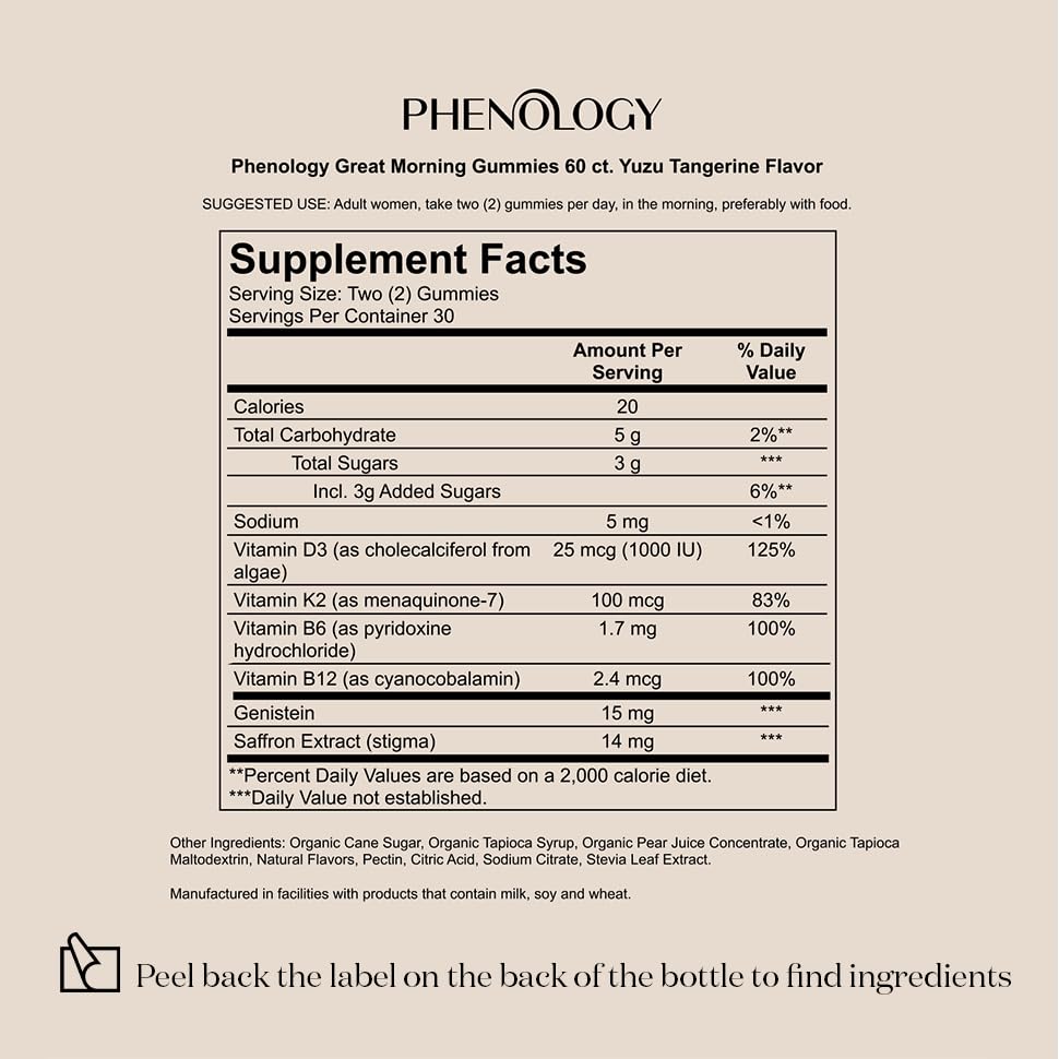 Phenology Menopause Relief Daily Duet with Melatonin 3mg – Morning & Evening Jars, 30 Day Supply - AB Mystery