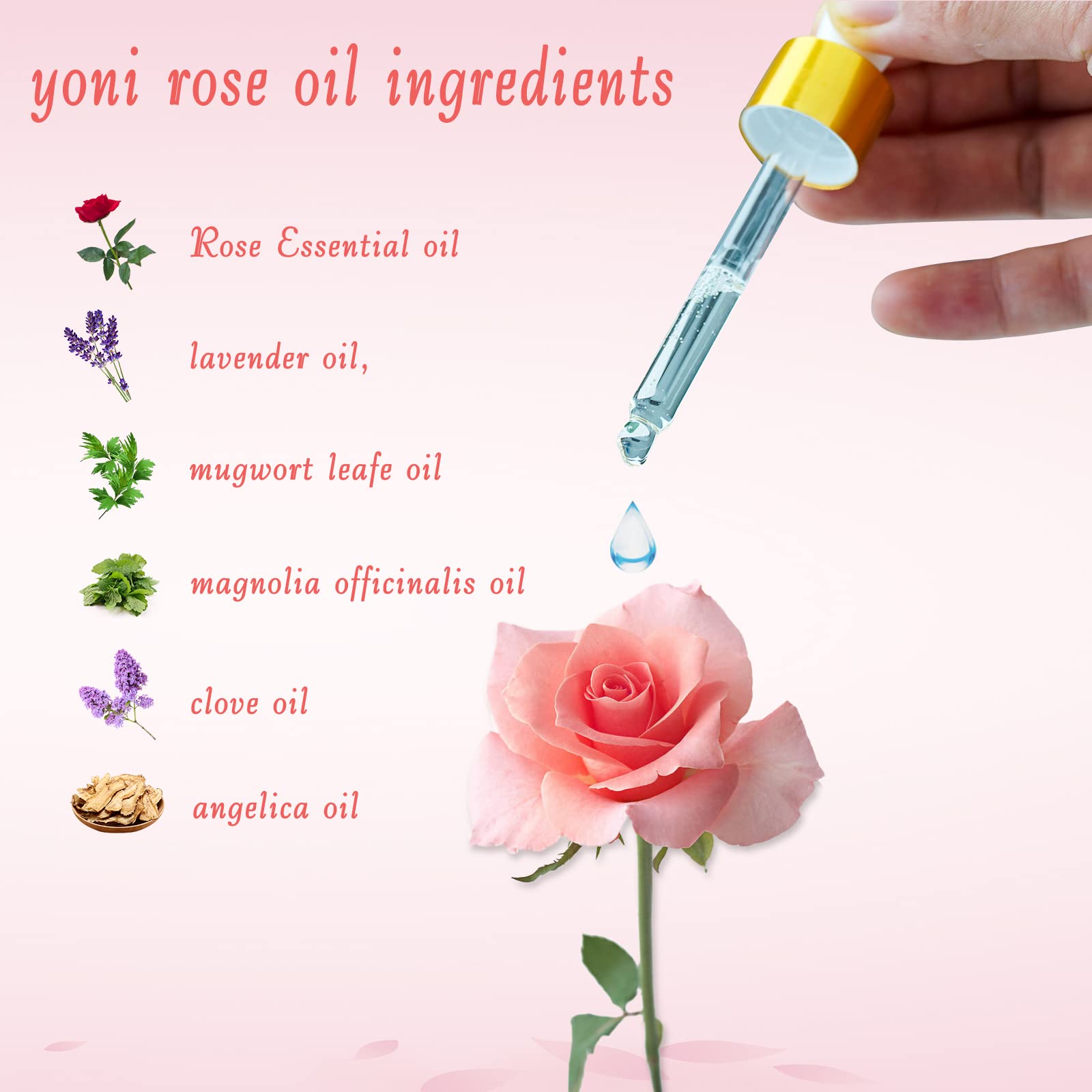 Yoni Soap Bars and Natural Yoni Oil Set, Yoni Oil Vaginal Wash for Women Feminine Wash Vaginial - AB Mystery