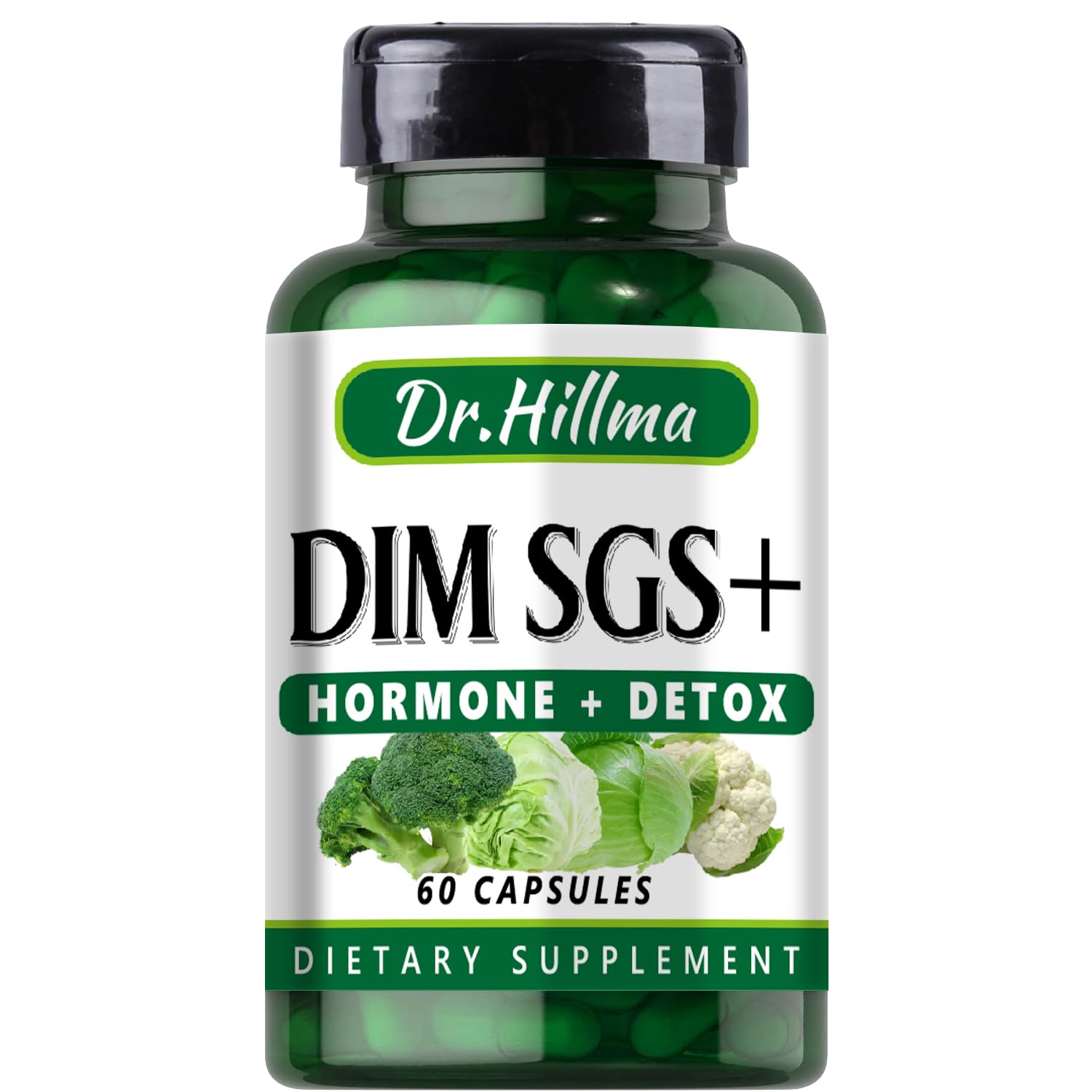 DIM Supplement 200mg Balance Your Hormones Naturally | Hormonal Harmony for Women & Men 
