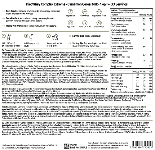 Protein Works - Diet Whey Complex Extreme Protein Powder| Low Fat & Low Calorie Diet Shake Protein Works