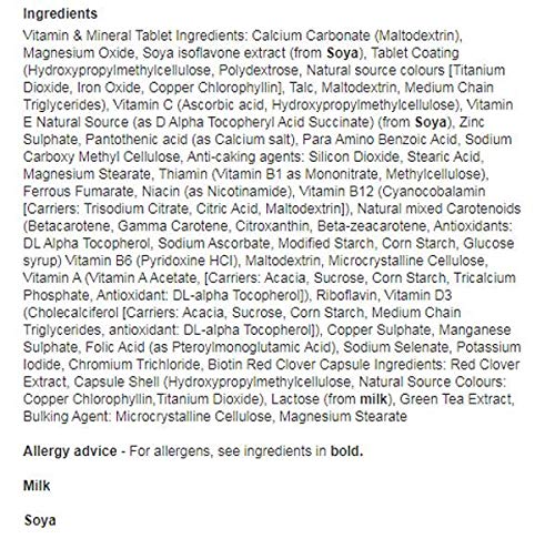 Vitabiotics Menopace Max - Dual Pack 84 Tablets/Capsules - 2 Pack - AB Mystery