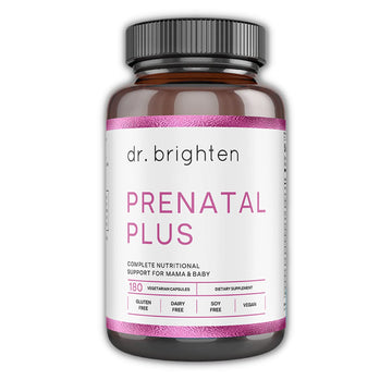 Dr. Brighten Prenatal Plus - Women’s Formulation, Active B Vitamins, Minerals, Antioxidants
