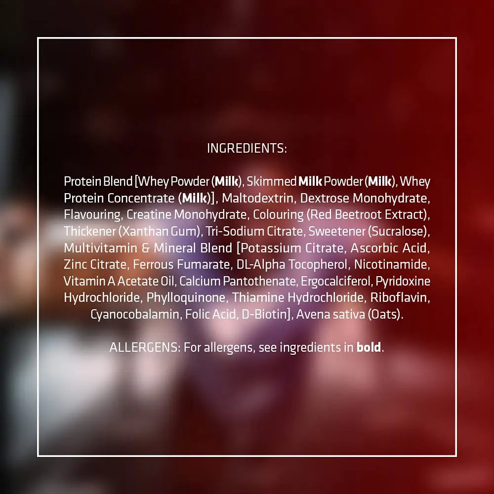 USN Hyperbolic Mass Strawberry 6kg: High Calorie Mass Gainer Protein Powder for Fast Muscle Mass USN