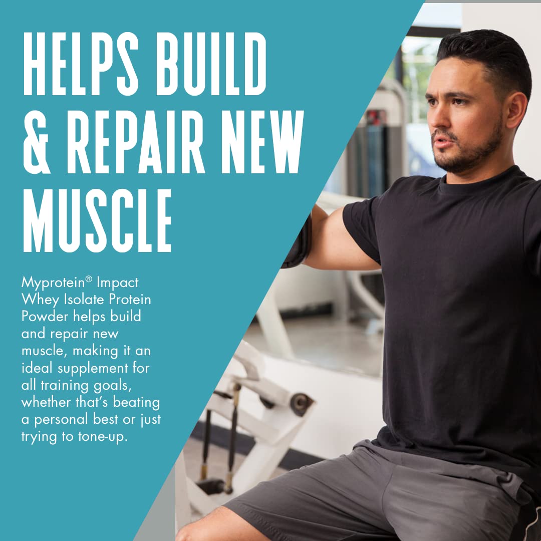 Myprotein Impact Whey Isolate - Mocha, 2.2 Lbs (40 Servings) - AB Mystery