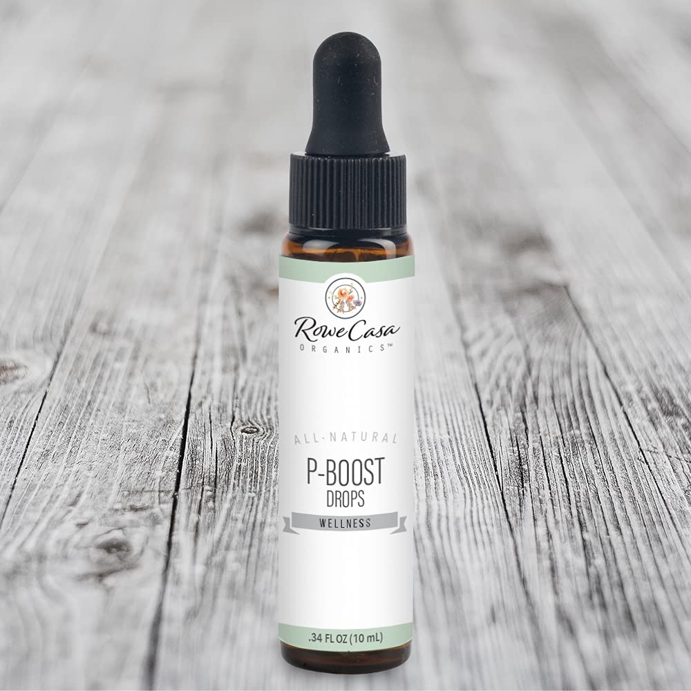 Rowe Casa Organics P-Boost Drops - Natural Hormone Balancing Essential Oils | Pre-Seed Fertility Drops - AB Mystery
