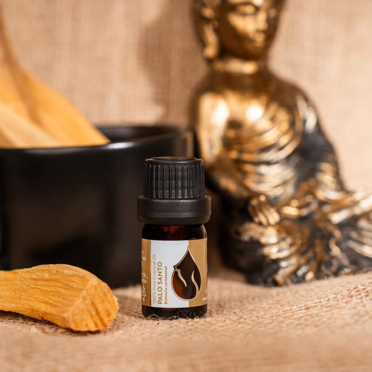 Essences Bulgaria Palo Santo Essential Oil 0.17 Fl Oz 5ml Bulnesia Sarmientoi - 100% Pure Natural - AB Mystery