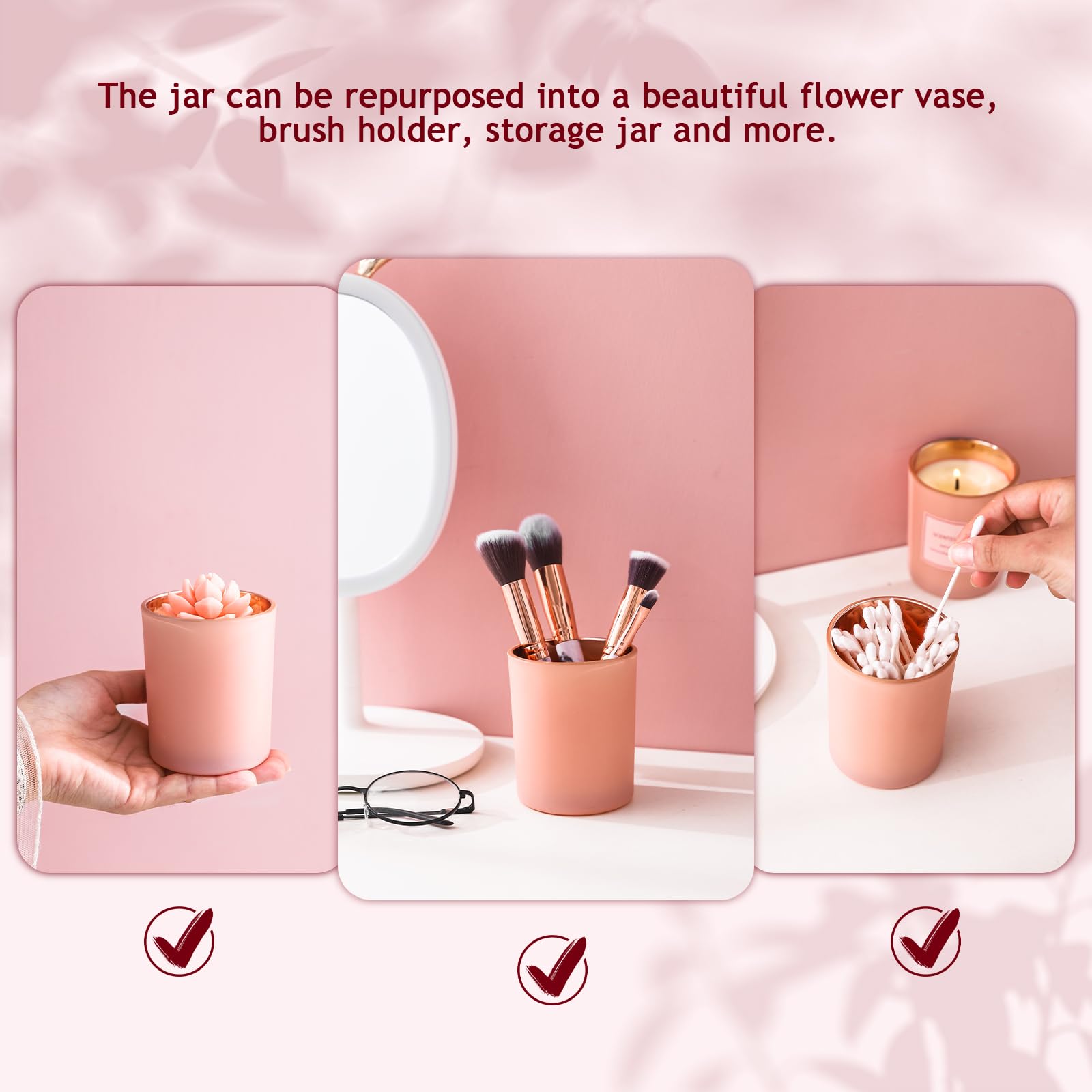 POWSHELF Scented Candle Gifts for Women, Bathroom Decor Candle for Home Scented, 5.5 Oz Jar - AB Mystery