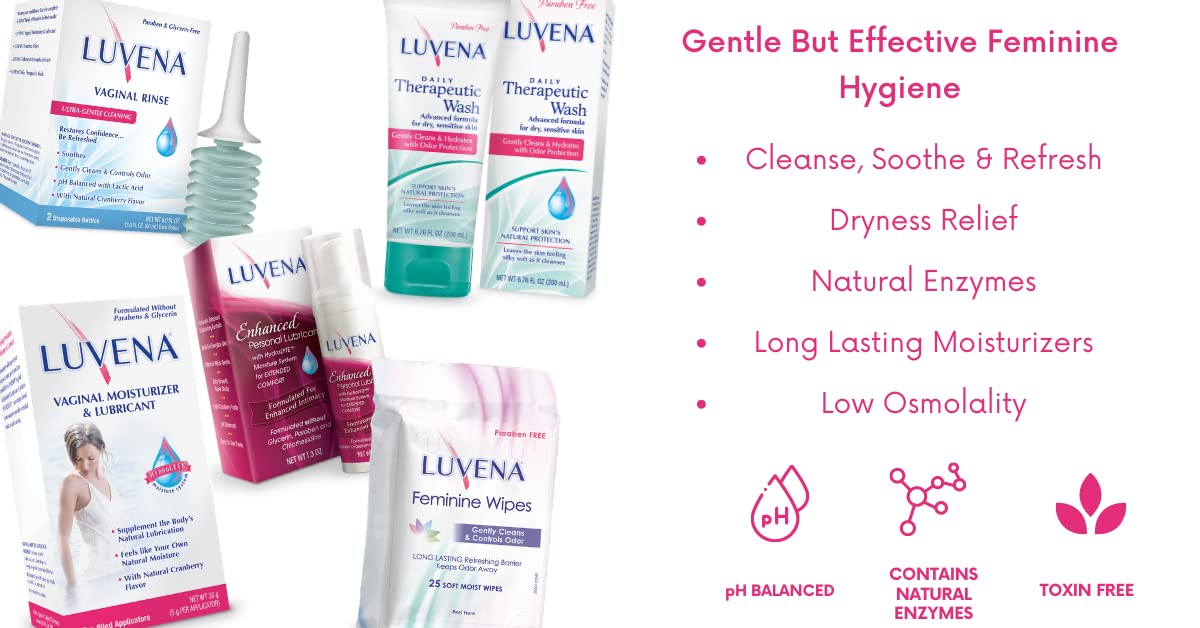 Luvena Feminine Wipes - Soft Wet Wipes for Women - Refresh & Resist Odor - Gynecologist Tested - AB Mystery
