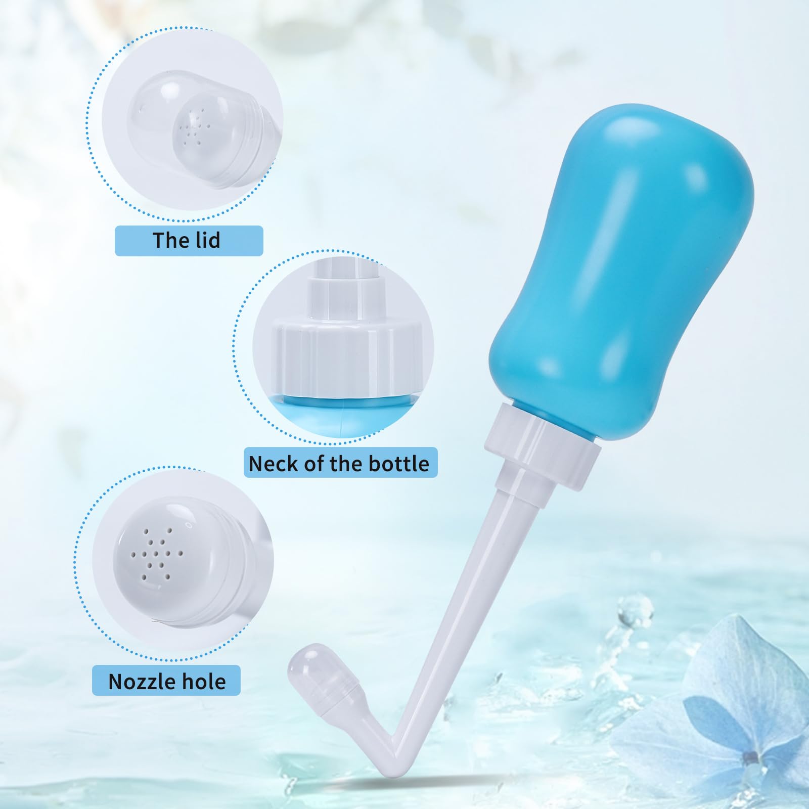 Peri Bottle for Postpartum Care, Postpartum Essentials, Feminine Care - AB Mystery