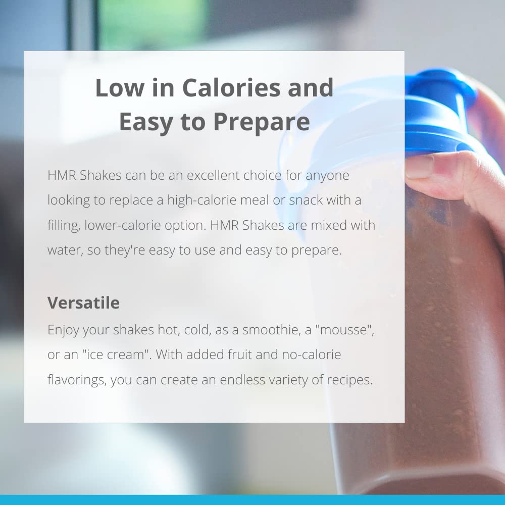 HMR 120 "Classic" Shake Meal Replacement Powder | Chocolate Shake Mix to Support - AB Mystery