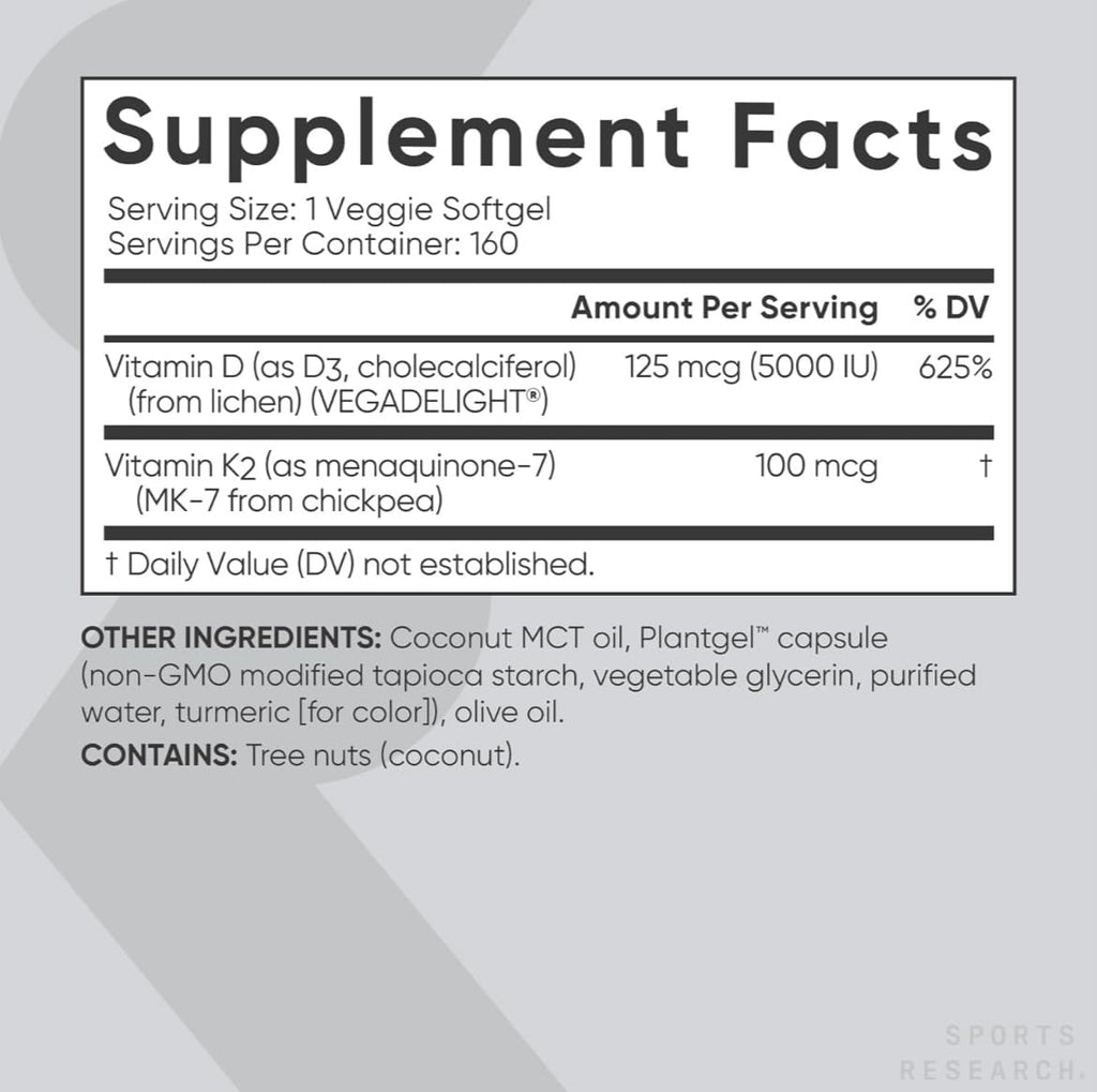 (Pack of 1) 160 Vegan Certified, Non GMO Liquid Softgels rozzunSports Research Vitamin - AB Mystery