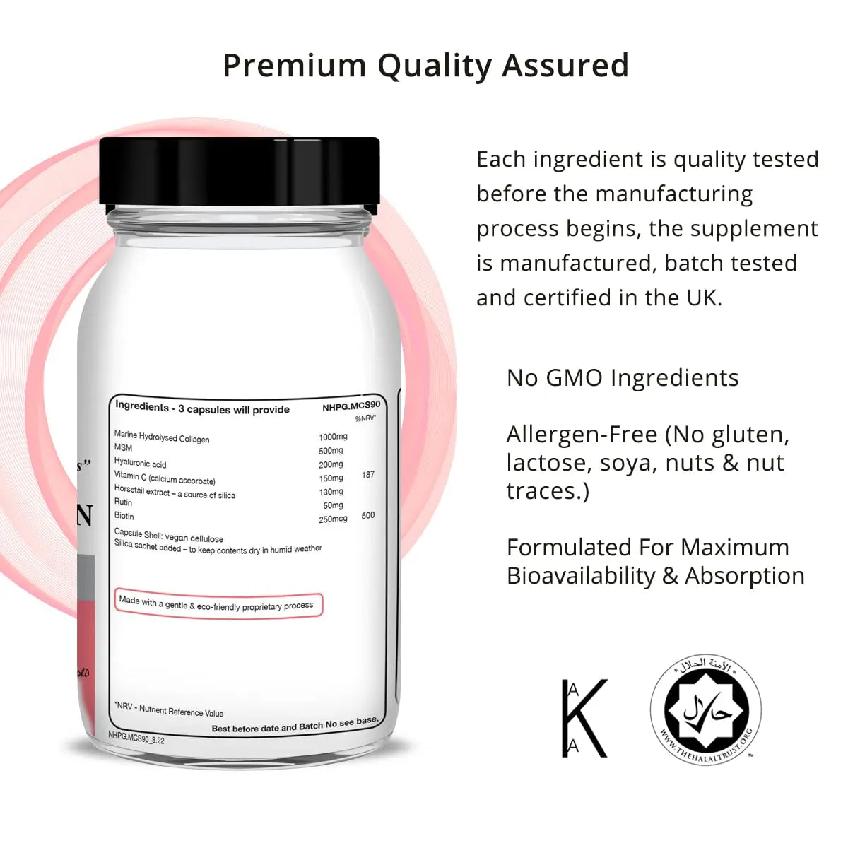 Advanced Marine Collagen Support, specifically Designed to Support Skin - AB Mystery