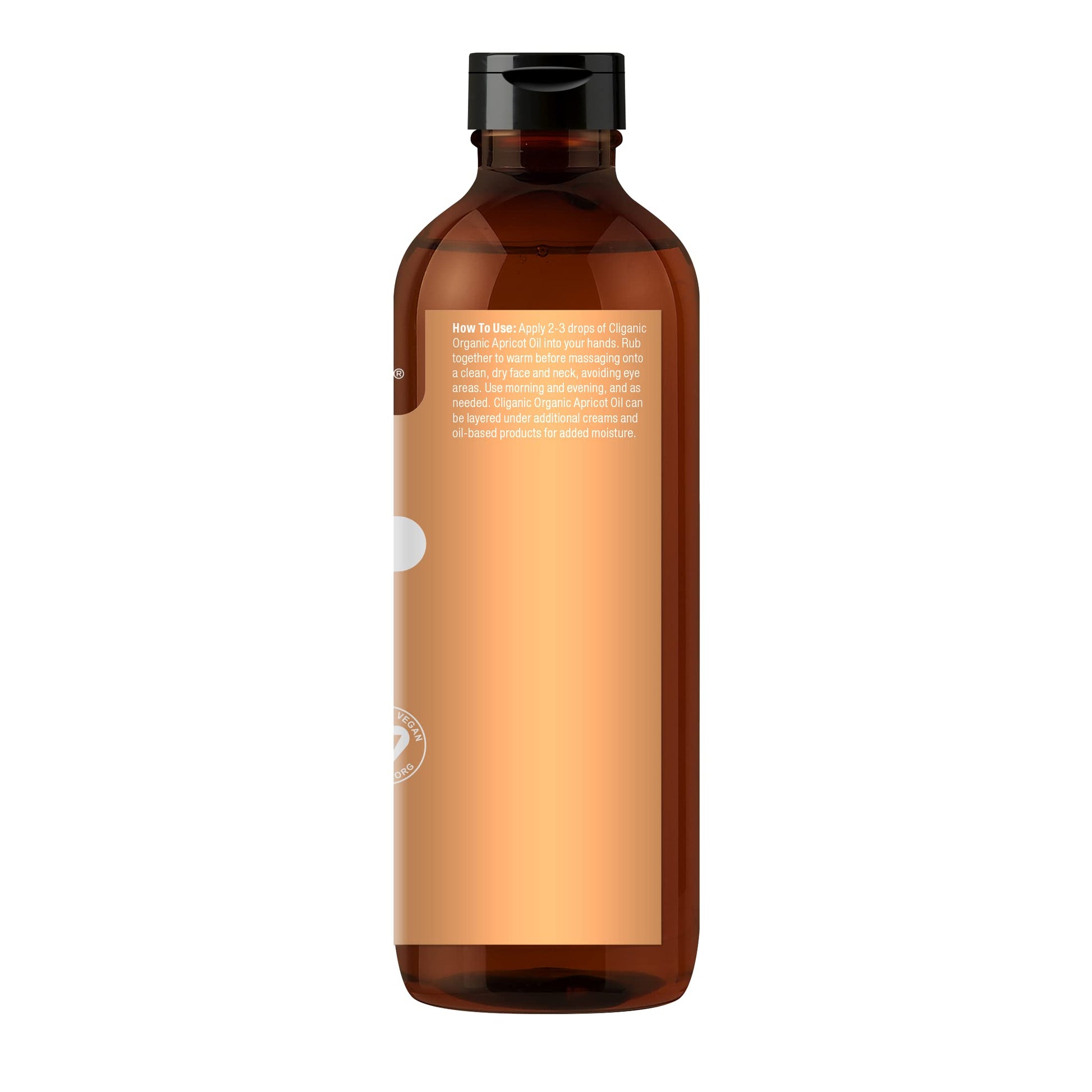 Cliganic Organic Apricot Oil, 100% Pure (8oz) - For Skin, Hair & Face | Natural Cold Pressed Unrefined - AB Mystery