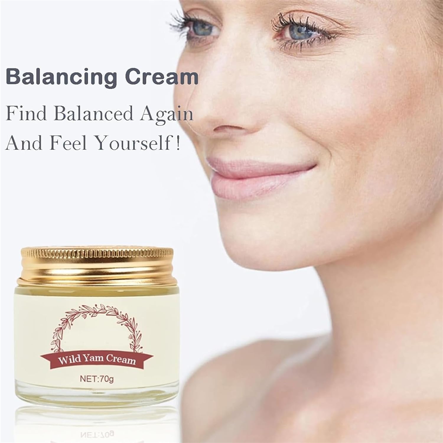 Condetiesing Wild Yam Cream - Annas Wild Yam Cream Organic for Hormone Balance - AB Mystery