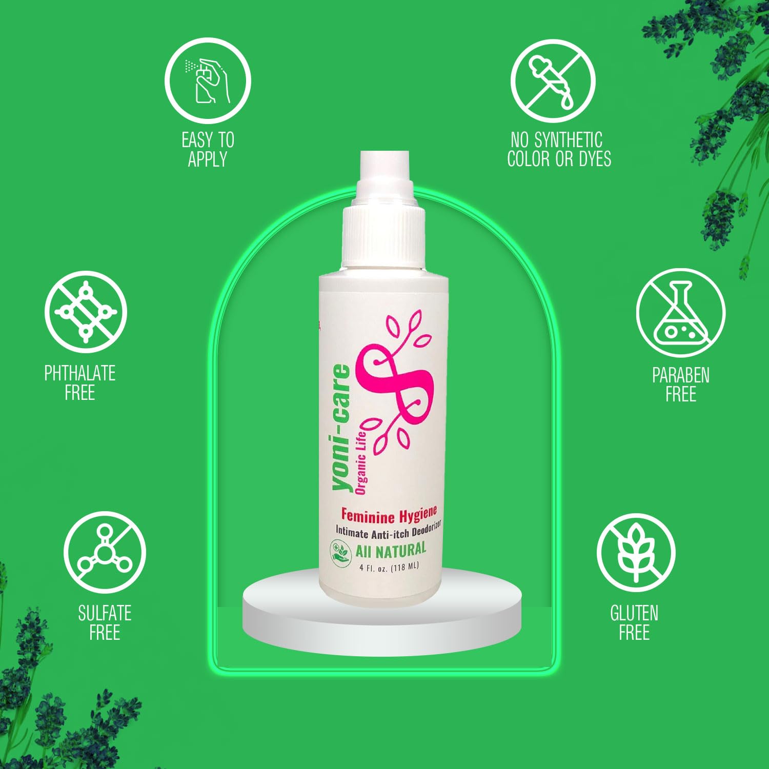 Organic Life Vaginal Feminine Care Revive, Soothe, and Eliminate Menopause-Related Discomfort - AB Mystery