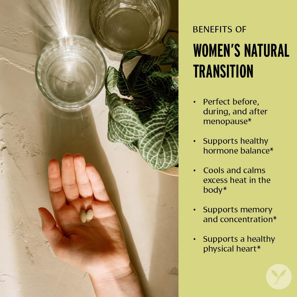 Banyan Botanicals Women’s Natural Transition – Organic Menopause Supplement - AB Mystery