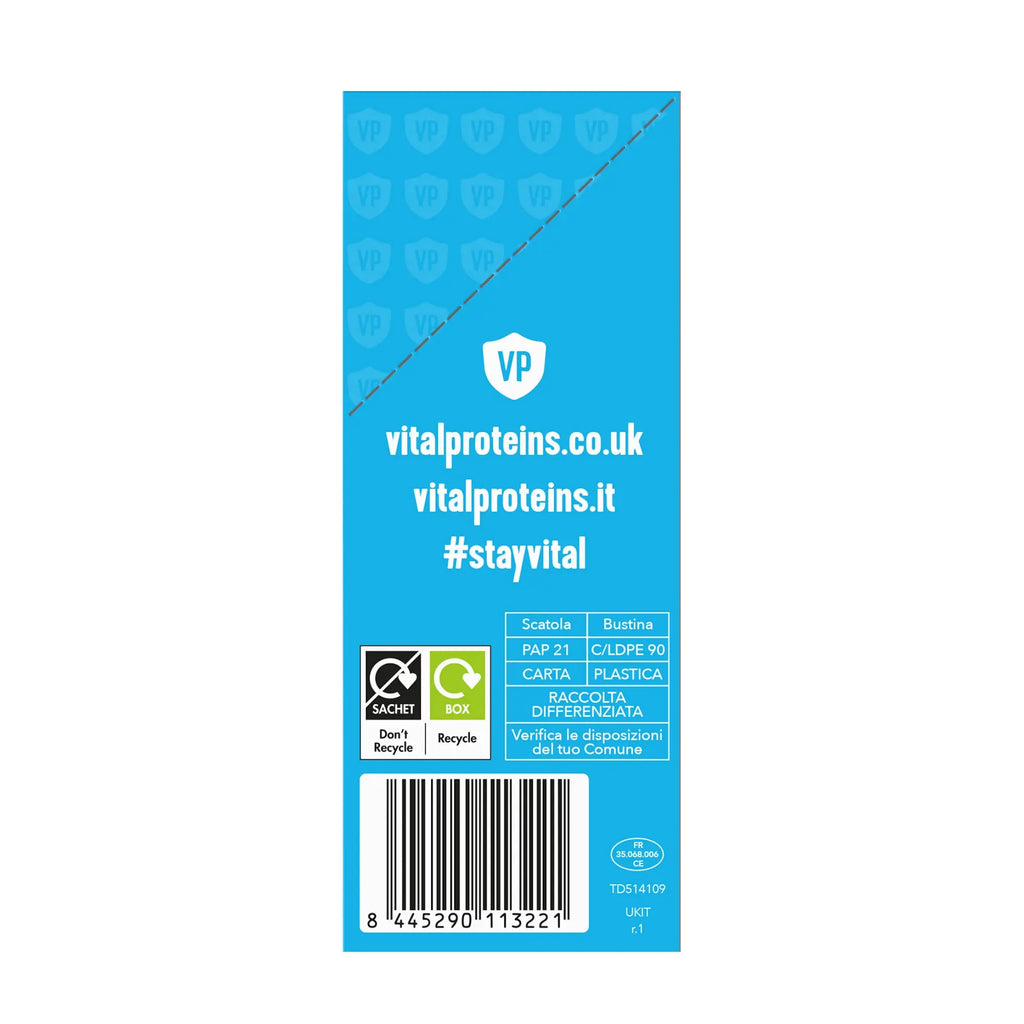 Vital Proteins Collagen Peptides Powder Supplement Travel Packs Unflavored Skin Hair NAI Joint Health 10g per Serving 10 Packets(10ct per Box) - AB Mystery