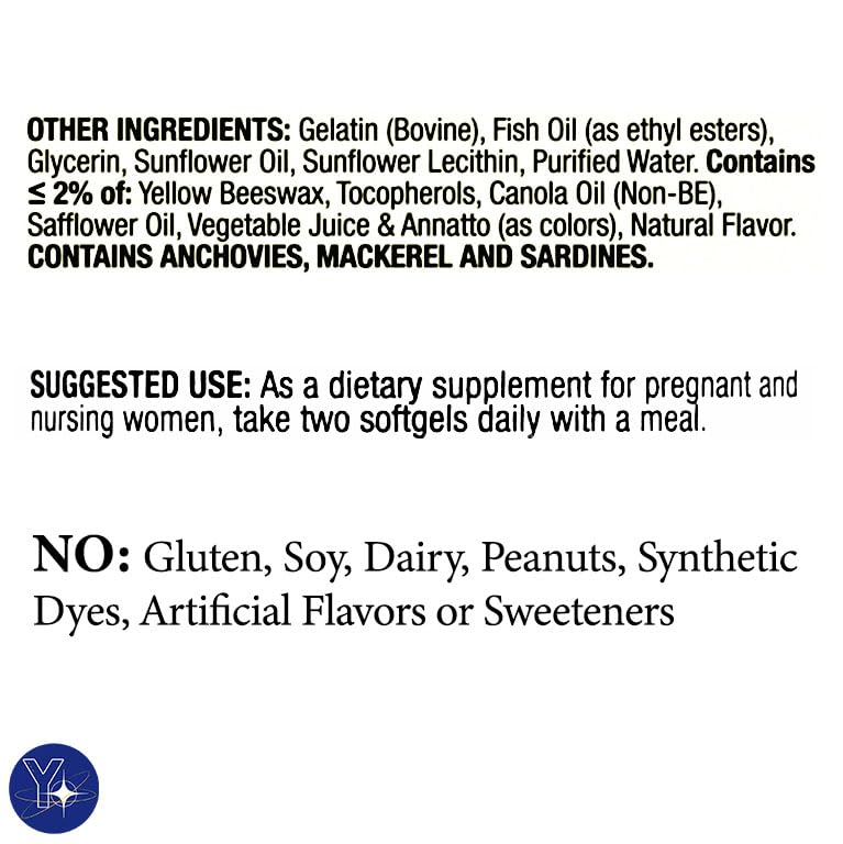 Mini Prenatal Multi + DHA Complete Multivitamin/Multimineral Supplement Spring Valley YOLOMOLO
