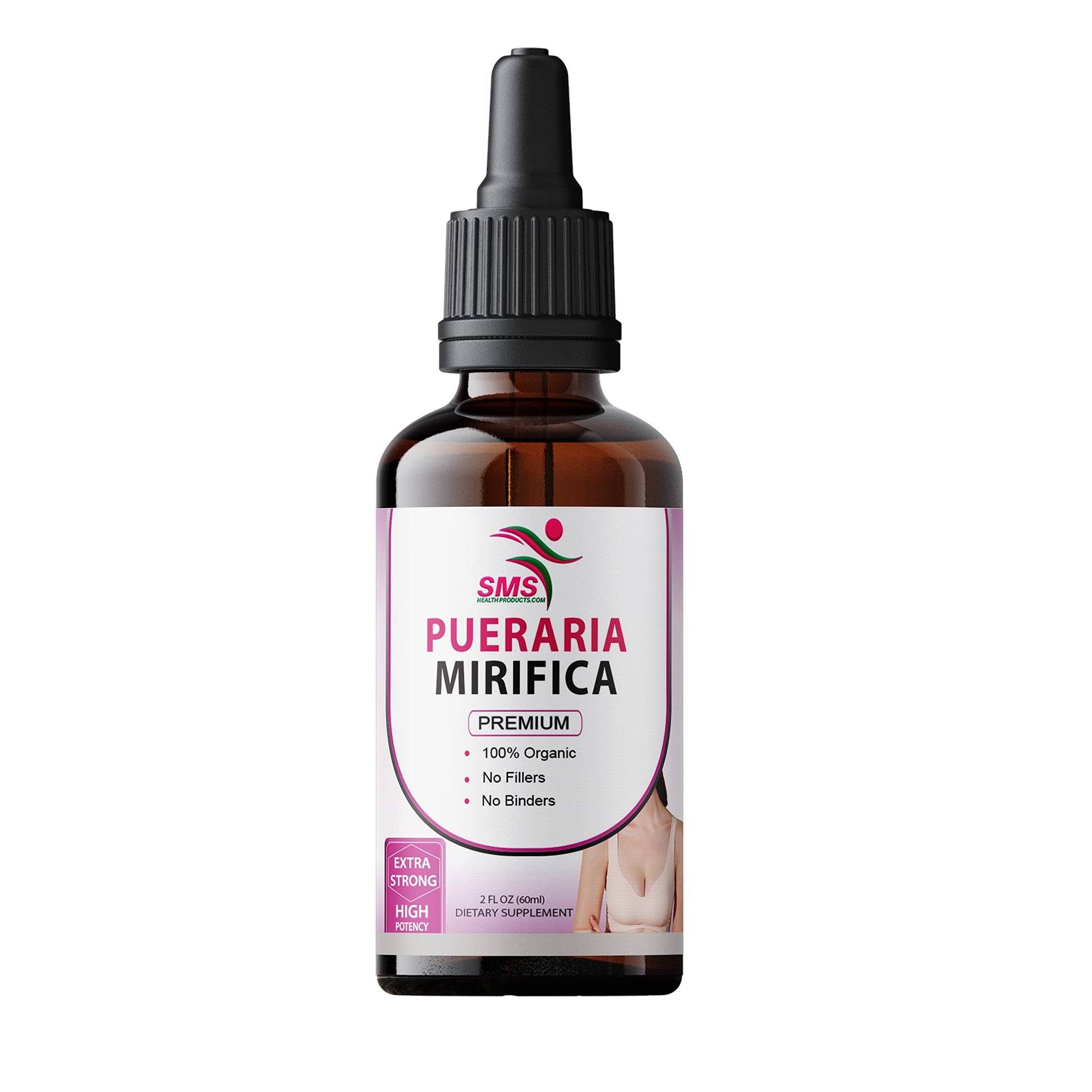 SMSHEALTHPRODUCTS.com Pueraria Mirifica Drops | Premium Grade | Herbal Liquid Extract | Non-GMO - AB Mystery