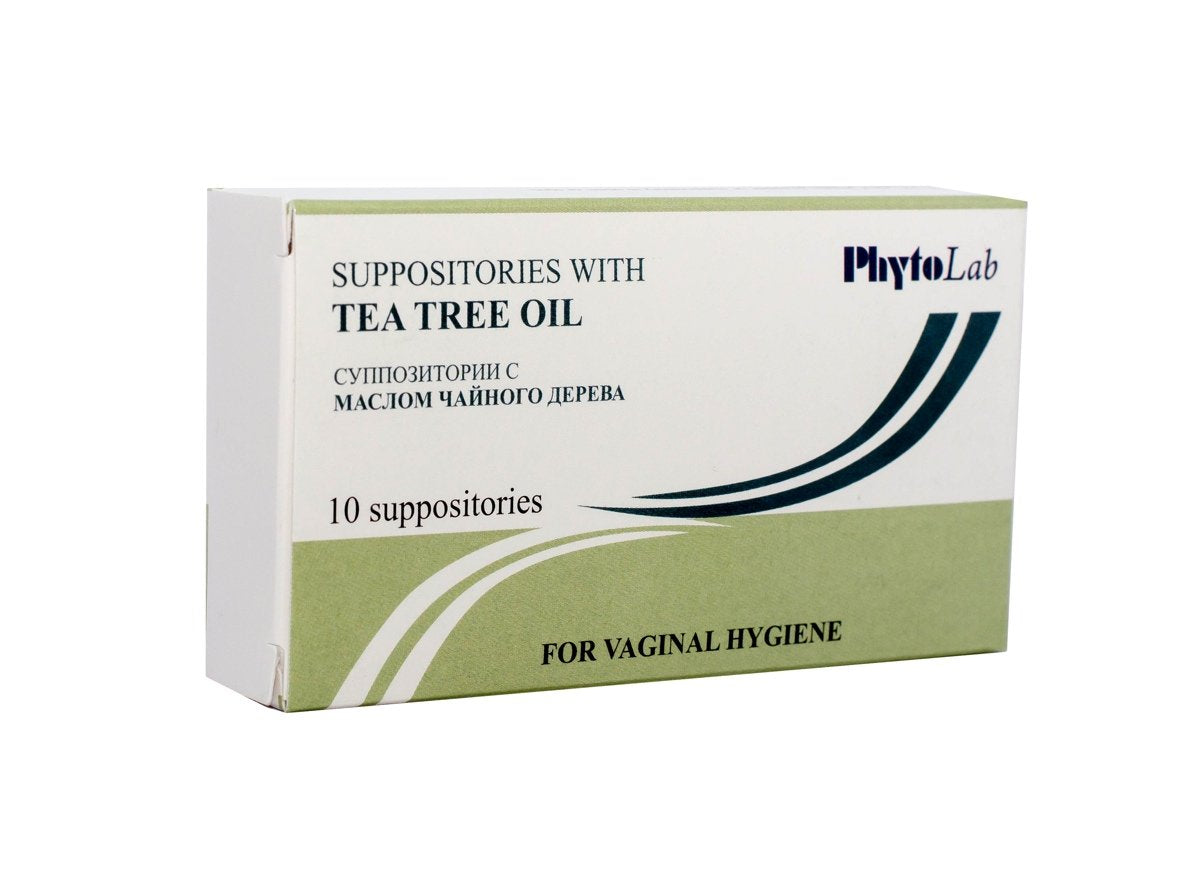 Suppositories with Tea Tree Oil (10 pcs) by PhytoLab