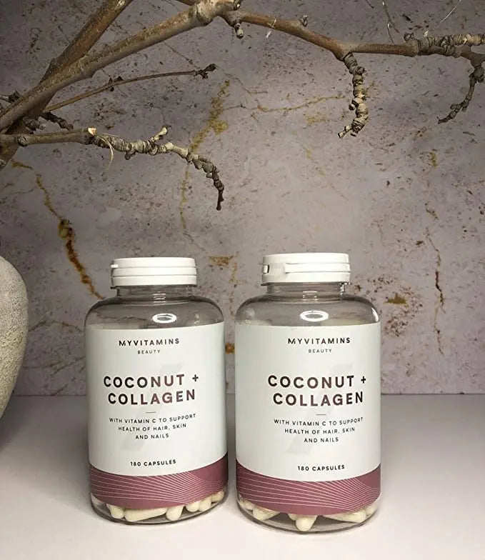 Coconut + Collagen (180 Capsules) - Myvitamins MyVitamins