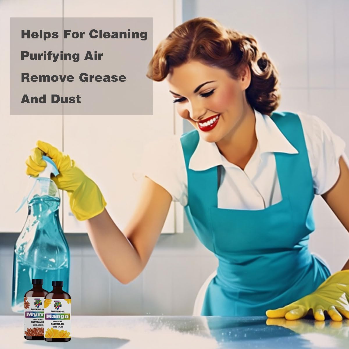 Honeysuckle Essential Oil 4 Fl Oz 120Ml - Honeysuckle Oil for Diffuser,Cleaning,Massage,Yoga - AB Mystery