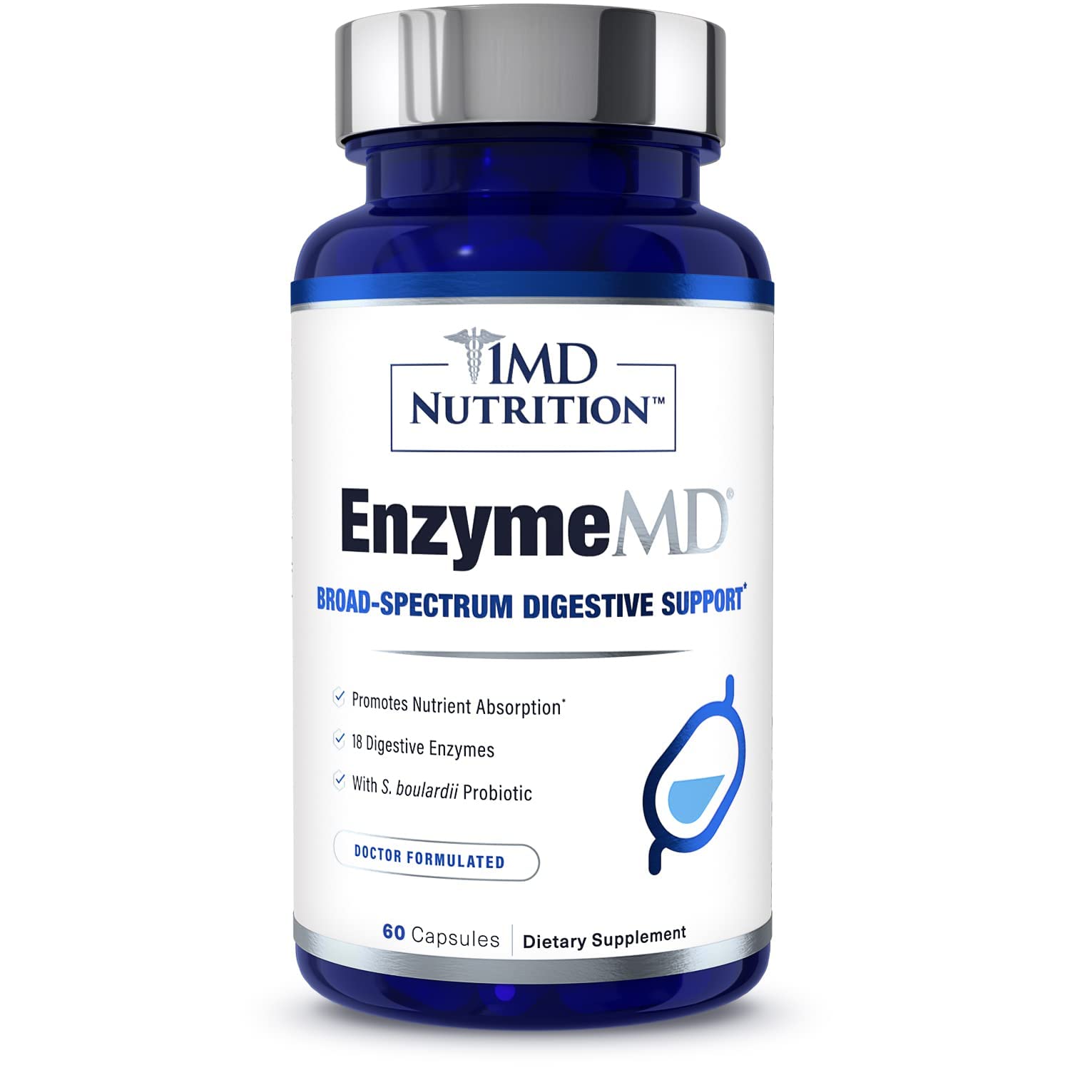 1MD Nutrition EnzymeMD - Digestive Enzymes Supplement - Doctor Formu - AB Mystery