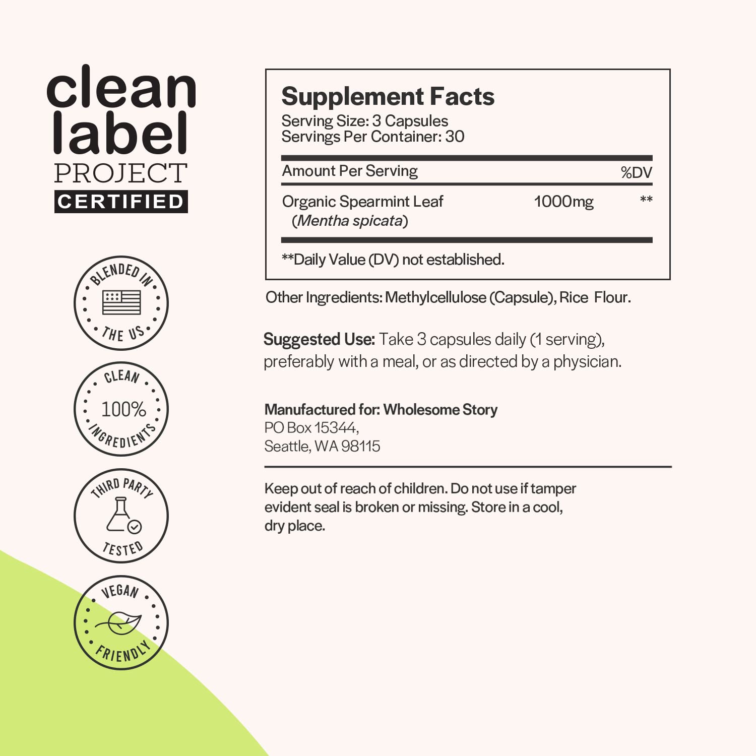 Wholesome Story Morning Sickness Bundle: Premium Bioavailable Prenatal & Postnatal Vitamins Wholesome Story