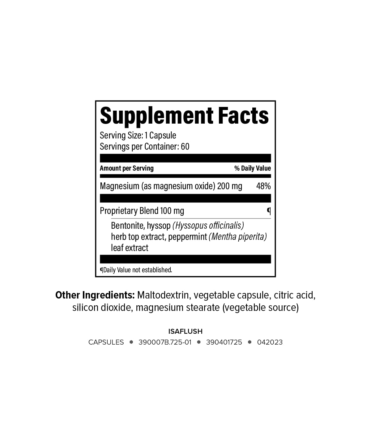 Isagenix IsaFlush - Gentle Digestive Support with Balanced Minerals Encouraging - AB Mystery