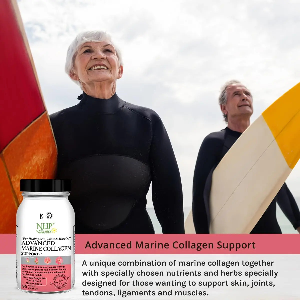 Advanced Marine Collagen Support, specifically Designed to Support Skin - AB Mystery